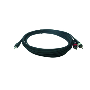 ���������� ����������� ���������� Reloop Cable Stereo Mini Jack/2 RCA M 3m 
